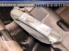 Bulldog Oyster Shell Celluloid Canoe Knife Solingen Germany 1 of 60