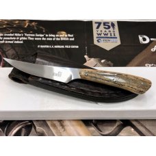 Arno Bernard Exotic Mammoth Ivory Handle Baby Bush Series Porcupine w/ Sheath
