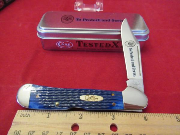 Case XX 2007 Blue Bone Copperlock Pattern # 61549L SS Case XX 2007 Blue Bone Copperlock Pattern # 61549L SS