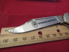 Case XX 2007 Blue Bone Copperlock Pattern # 61549L SS