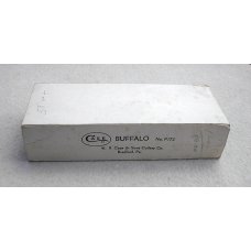  VINTAGE ORIGINAL CASE XX BUFFALO WOODEN BOX W/SLEEVE - NO KNIFE 