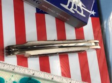 Bulldog Brand Celebrated Anglo Saxon Whittler w/ Great Stag Handles +New Orleans Knife -5 & 1/4" NOS