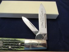 Burnt Chimney 1993  Green Bone Barlow  NKCA Youth Knife 