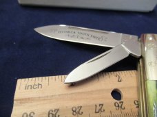 Burnt Chimney 1993  Green Bone Barlow  NKCA Youth Knife 