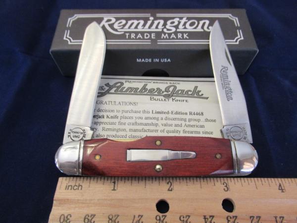 Remington 1997 Silver Bullet Year Knife The Lumber Jack Pattern # R4468