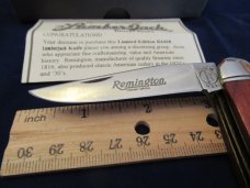 Remington 1997 Silver Bullet Year Knife The Lumber Jack Pattern # R4468