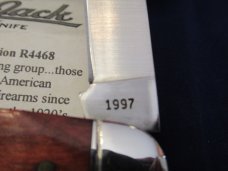 Remington 1997 Silver Bullet Year Knife The Lumber Jack Pattern # R4468