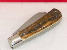 Bulldog Prototype Exotic Fossil 2 Blade Lil Cotton MINT Cond. w/Box