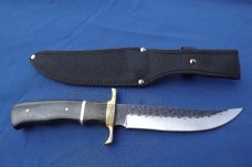 1st Production Run, 1 of 500, Fixed blade knife with sheath.