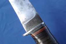  RH Pal 35  WWII US Navy USN Mark Mk 1 Fighting Knife -