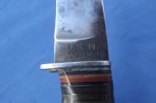  RH Pal 35  WWII US Navy USN Mark Mk 1 Fighting Knife -
