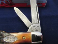 Case XX 1989 Stag & Damascus Gunstock Pattern # 5215D