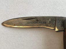 C+X Lockwood brothers Sheffield ettric  knife