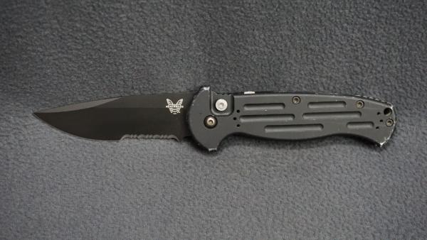 + BENCHMADE USA 9051SBK AFO II AUTO W/BLACK COMBO BLADE - FACTORY RECONDITIONED - FREE SHIPPING! +