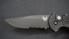 + BENCHMADE USA 9051SBK AFO II AUTO W/BLACK COMBO BLADE - FACTORY RECONDITIONED - FREE SHIPPING! +