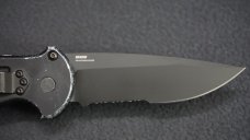 + BENCHMADE USA 9051SBK AFO II AUTO W/BLACK COMBO BLADE - FACTORY RECONDITIONED - FREE SHIPPING! +