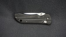 + BENCHMADE USA 903 MINI AXIS-STRYKER - G10 & PLAIN SATIN BLADE - FACTORY RECONDITIONED/DISCONTINUED