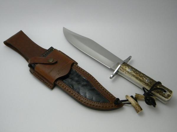 Bulldog Brand BDG-3107-DS2 Spain Stag Diamond Limited Edition Bowie Knife & Sheath James Buzz Parker Bulldog Brand BDG-3107-DS2 Spain Stag Diamond Limited Edition Bowie Knife & Sheath James Buzz Parker