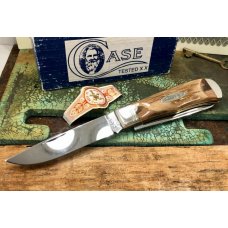 Case Classic Mastodon Bark Ivory 233 Jumbo Trapper Prototype with Letter Authenticity amp Box