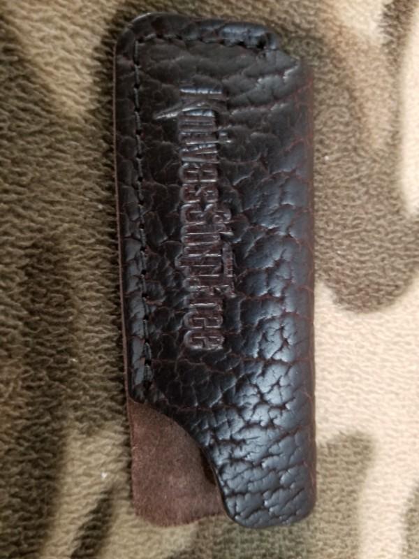 Large KSF LEATHER SHEATH NORTHWOODS CASE GREAT EASTERN Large KSF LEATHER SHEATH NORTHWOODS CASE GREAT EASTERN