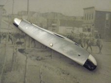 Schatt & Morgan, Keystone Series IX, Pearl Handled Half Whittler, #052146