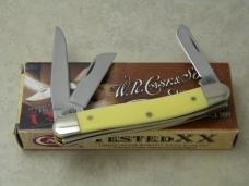 Case XX USA 2010 Yellow 3318 CV Stockman Knife in Box