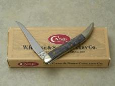 Case XX USA 1998 Smooth Purple Bone 610096 SS Tiny Toothpick Knife in Box