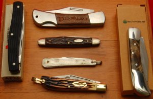 Lot #15- Sarge, Schrade, Swank, Utica and Imperial - Big Savings On This 6 Knife Lot!