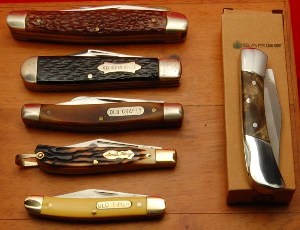 Lot #11- Sarge, Schrade, Crosman, Camillus and Craftsman - Big Savings on This 6 Knife Lot! Lot #11- Sarge, Schrade, Crosman, Camillus and Craftsman - Big Savings on This 6 Knife Lot!