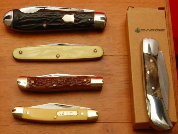 Lot #3 - Sarge, Schrade, Crosman, Landers, Frary & Clark and Autopoint Knives - A $23.00 Savings!