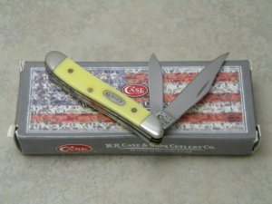 Case XX USA 2012 Yellow 3220 SS Peanut Knife in Box