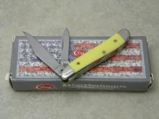 Case XX USA 2012 Yellow 3220 SS Peanut Knife in Box