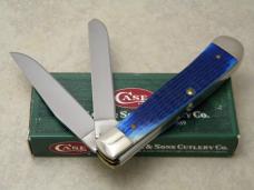 Case XX USA 2005 Blue Bone 6254 SS Trapper Knife in Box
