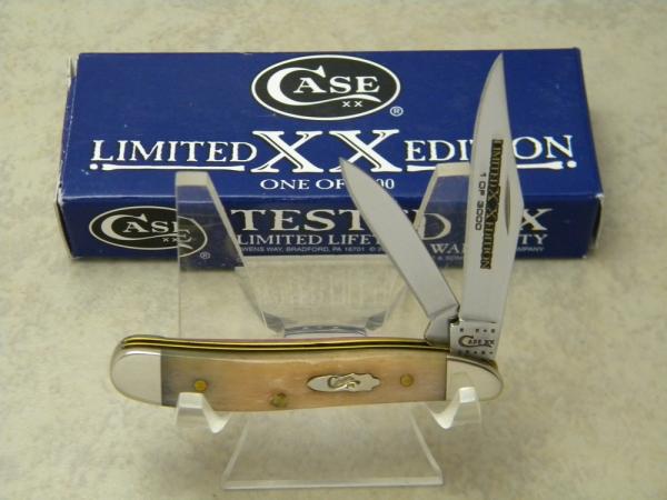 Case XX USA 2011 Watermelon Bone 6220 SS Limited Edition 1 of 3000 Peanut Knife in Box Case XX USA 2011 Watermelon Bone 6220 SS Limited Edition 1 of 3000 Peanut Knife in Box