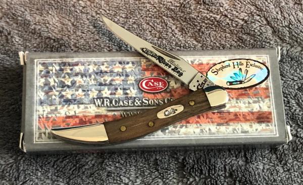 2013 Case XX 710096 SS Tiny Toothpick Chestnut River Log