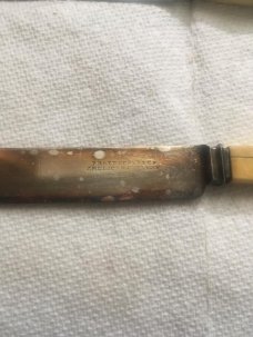  CIVIL WAR & BEFORE PRATT ROPES AND CO. IVORY KNIVES (150 YEARS OLD)