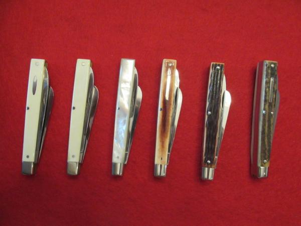 Bulldog Brand Set of 6 Prototype Country Doctors Knives 
