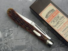 Schatt & Morgan, Keystone Series I, Peach Seed Bone Slim Trapper, #041811: 1991