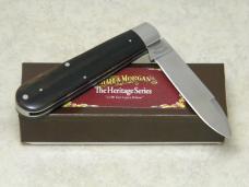 Schatt & Morgan Gowanda NY Heritage Series Ebony No. 1213 Jack Knife in Box c.2011