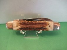 Queen 1981  Equal End Stag Handle Made For The NKCA 