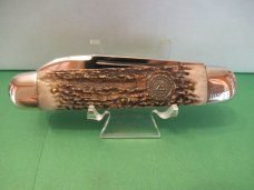 Queen 1981  Equal End Stag Handle Made For The NKCA 
