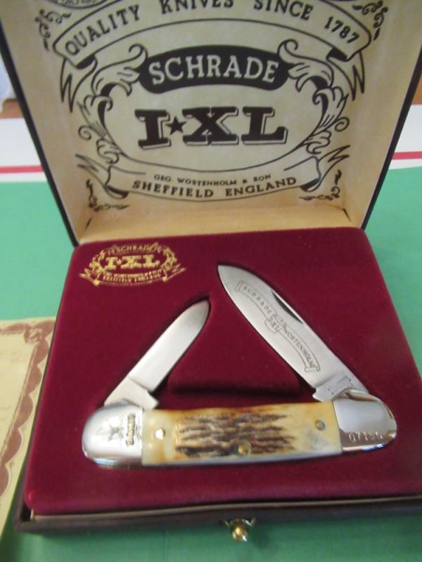 Schrade I XL Stag Canoe Model GS50 Schrade I XL Stag Canoe Model GS50