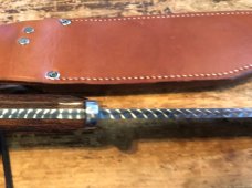 Al Mar 4009 Alaskan Bowie jeweled blade