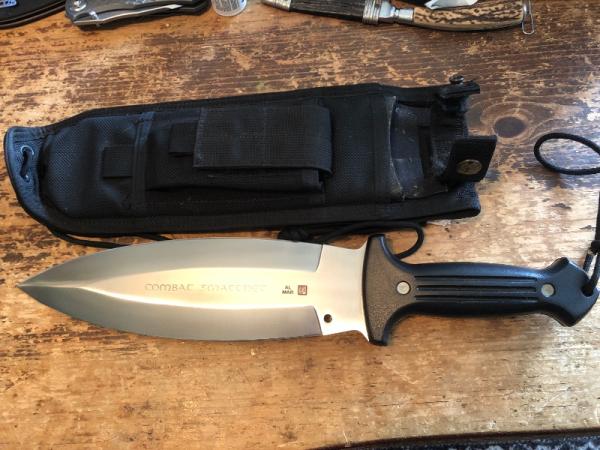 Al Mar Combat Smatchet fighting knife 1982
