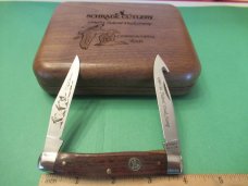 Schrade Cutlery 1990/91 Federal Duck Stamp  Muskrat Model DS4