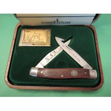 Schrade Cutlery 199091 Federal Duck Stamp Muskrat Model DS4