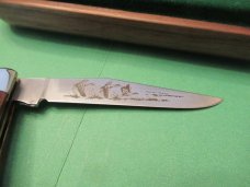 Schrade Cutlery 1990/91 Federal Duck Stamp  Muskrat Model DS4