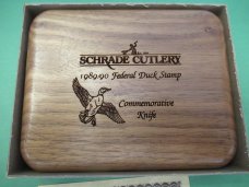 Schrade Ducks Federal Stamp Folding Hunter LockBack 1989/1990