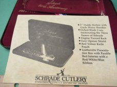 Schrade 80th Anniversary Commemorative Staglon Daddy Barlow 