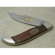 Ka-Bar Collector's Club CK88 Wood Limited Edition 1988 Grizzly Clasp Knife